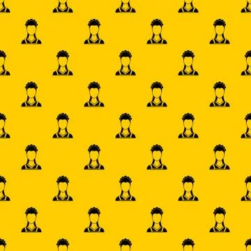 Maid pattern vector Stock Illustration