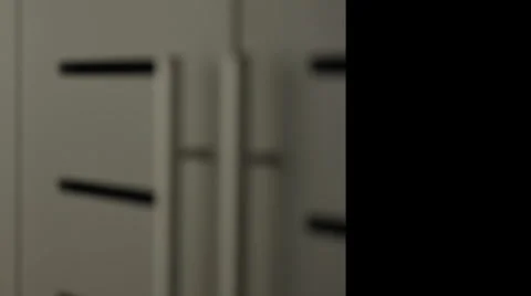 Maid At Work, black copy-space  Stock Footage 1095035