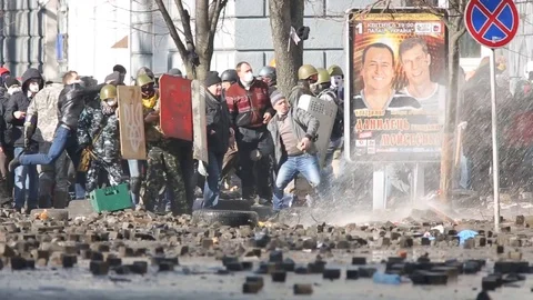 Maidan Stock-Footage 125071717