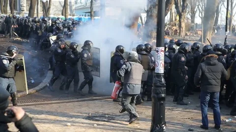 Maidan Stock Footage 125071725