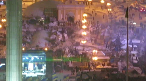 Maidan independence square 動画素材 34342132