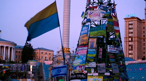 Maidan Ukraine Stock Footage 39840987