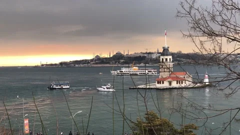MAIDEN TOWER - KIZKULESI Stock Footage 150323843