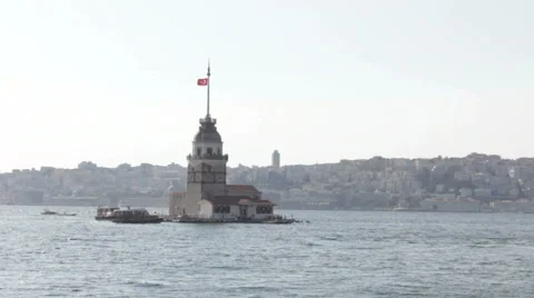 Maidens Tower Stock Footage 57773738