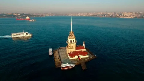 Maiden's Tower Stock Footage 108844485