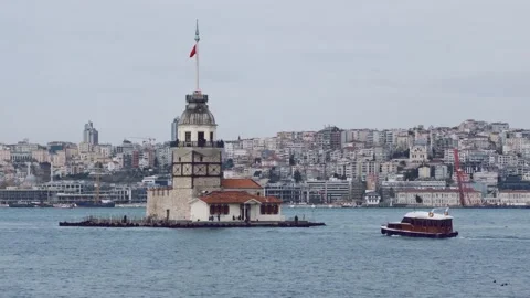 Maiden's Tower Stock Footage 130939414