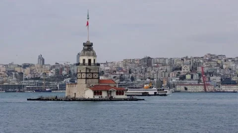 Maiden's Tower Stock Footage 130939889