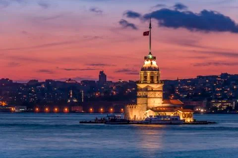The Maiden's Tower Stock Photos