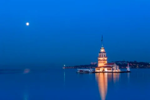 The Maiden's Tower Stock Photos