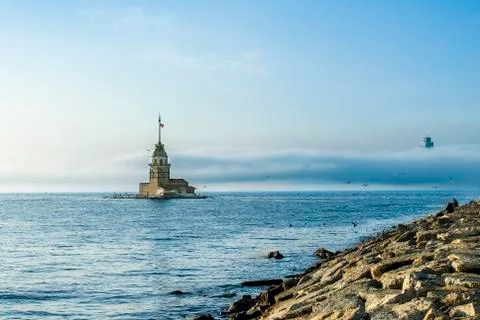 The Maiden's Tower Stock Photos