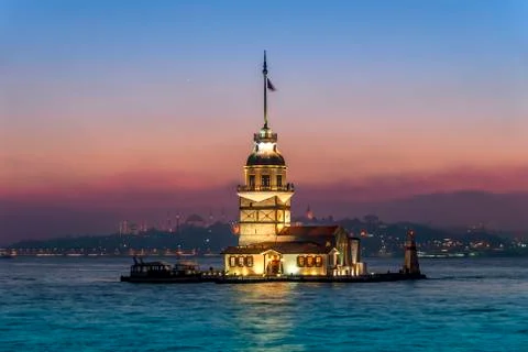 The Maiden's Tower Stock Photos