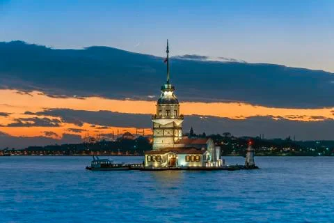 The Maiden's Tower Stock Photos