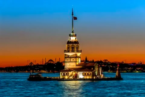 The Maiden's Tower Stock Photos