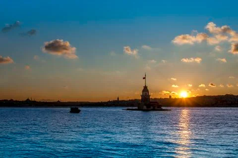 The Maiden's Tower Fotos de archivo