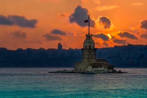 The Maiden's Tower Stock Photos