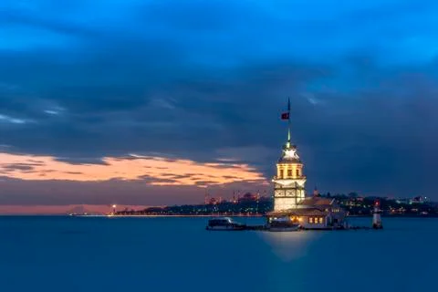 The Maiden's Tower Stock Photos