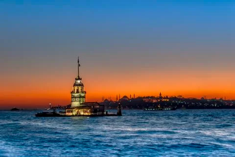 The Maiden's Tower Stock Photos