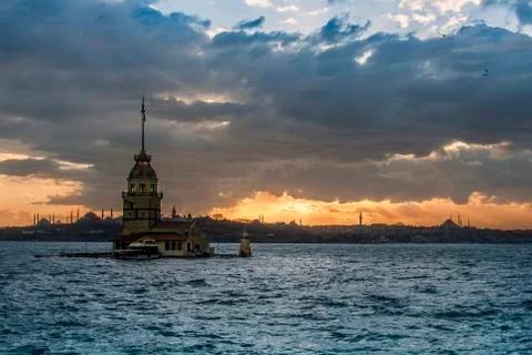 The Maiden's Tower Stock Photos