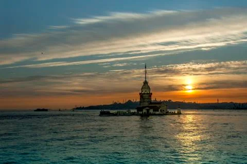 The Maiden's Tower Stock Photos