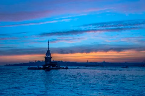The Maiden's Tower Stock Photos
