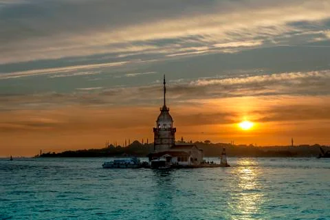 The Maiden's Tower Stock Photos