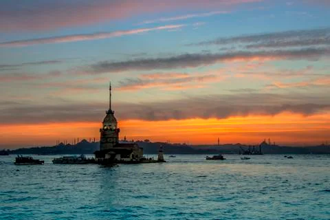 The Maiden's Tower Fotos de archivo