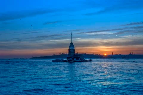 The Maiden's Tower Stock Photos