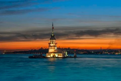 The Maiden's Tower Stock Photos
