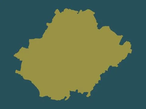 Maidstone, England - Great Britain. Solid color shape Stock Illustration