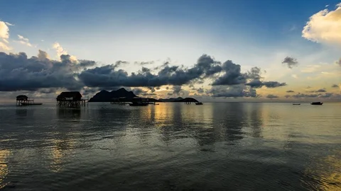 Maiga Sunrise 29.03.2019 Stock Footage 128557983