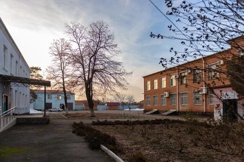 Maikop Polytechnic Technical School Stock Photos