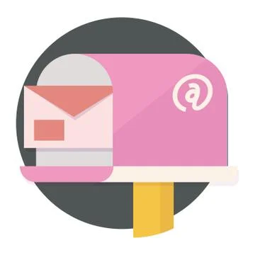 Mail and communication icon Stock Illustration