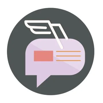 Mail and communication icon Stock Illustration