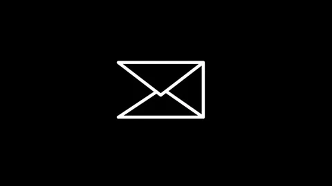 Mail box animation and sow mail 4k video Stock Footage 257762736