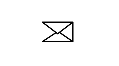 Mail box animation and sow mail 4k video Stock Footage 257762739