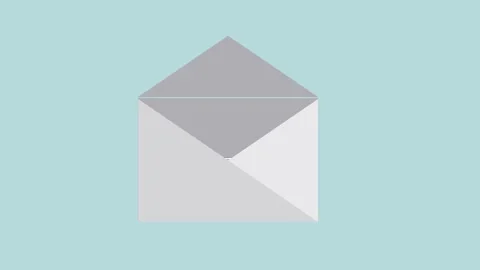Mail box animation and sow mail 4k video Video stock 257762847