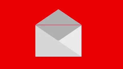 Mail box animation and sow mail 4k video Stock Footage 257762848