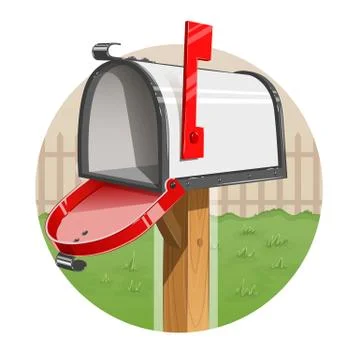 Mail box Stock Illustration