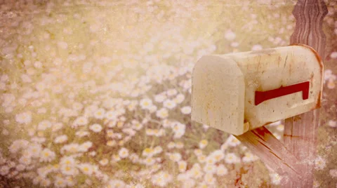 Mail Box opening. Rustic, hipster feel. Stock Footage 37666705