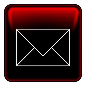 Mail button Stock Illustration