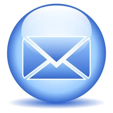 Mail button Stock-Illustration