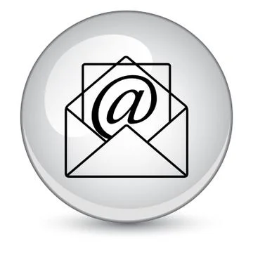 Mail button Stock Illustration