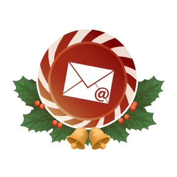 Mail Button Stock Illustration