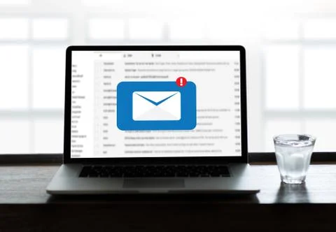 Mail Communication Connection message to mailing contacts phone Global Letter Stock-Fotos