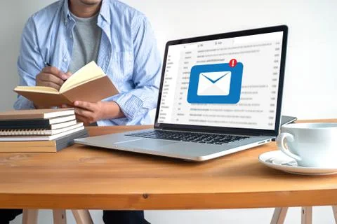 Mail Communication Connection message to mailing contacts phone Global Letter Stock Photos