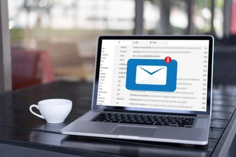 Mail Communication Connection message to mailing contacts phone Global Letter Stock Photos