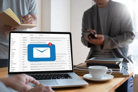 Mail Communication Connection message to mailing contacts phone Global Letter Stock Photos