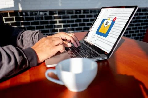 Mail Communication Connection message to mailing contacts phone Global Letter Stock Photos