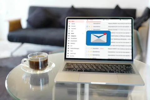 Mail Communication Connection message to mailing contacts phone Global Letter Stock Photos