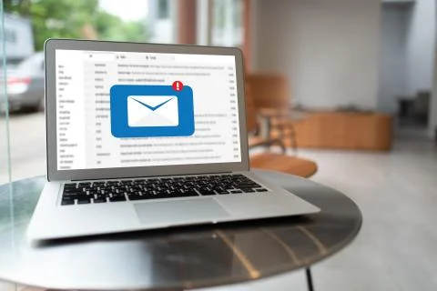 Mail Communication Connection message to mailing contacts phone Global Letter Stock Photos